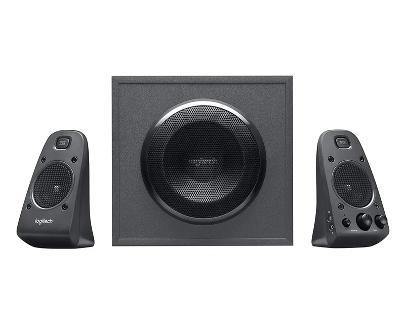 LOGITECH Z625 THX Speaker System 2.1 - BLACK - 3.5 MM/Optical