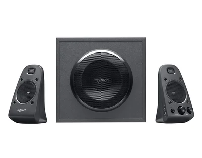 LOGITECH Z625 THX Speaker System 2.1 - BLACK - 3.5 MM/Optical
