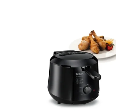 Tefal FF230831, Fry Principio, Compact fryer with thermo-insulated "cool" walls, Grease capacity: 1.2l, Capacity of food products: up to 600 g, black