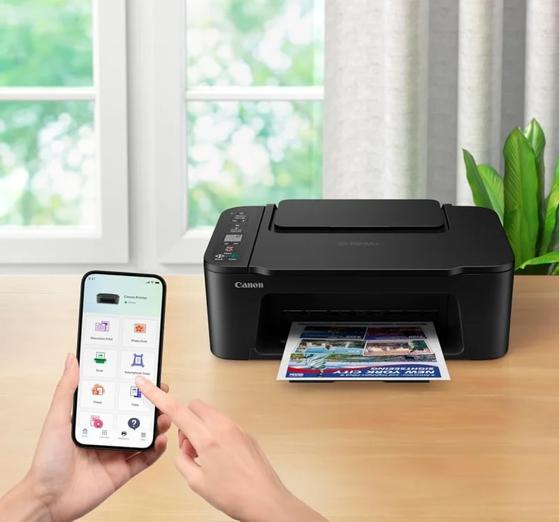 Мастилоструйно мултифункционално устройство Canon PIXMA TS3750i Black