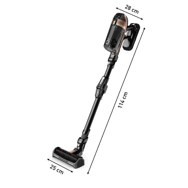 Вертикална прахосмукачка Rowenta – RH99G1WO VERSATILE X-FORCE 15.60 AQUA Animal, 480W, 32.4V, 230AW, черна