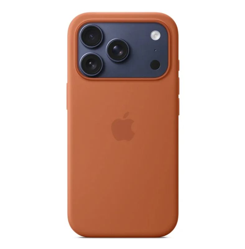 Калъф Apple Silicone Case с MagSafe за iPhone 17 Pro Terra Cotta