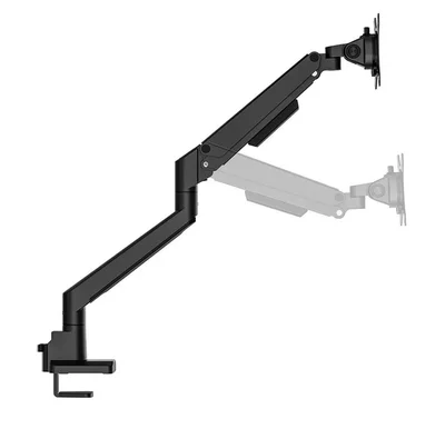 Стойка за монитор NEOMOUNTS BY NEWSTAR Next Slim, 1 дисплей, 17"–35", Max VESA 100x100, 9 кг, алуминий, черна