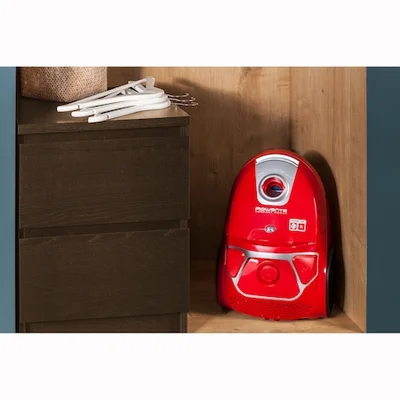 Прахосмукачка Rowenta RO3953EA Compact Power 750W, Hygiene+ торбичка, червена