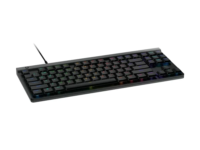 Гейминг клавиатура Logitech G515 TKL жична, черна, българска подредба, RGB подсветка