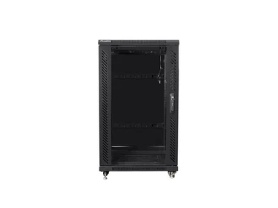 Lanberg rack cabinet 19" free-standing 22U/600x800 (flat pack) black
