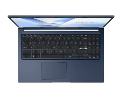 Asus Vivobook X1504MA-BQ254WNA,INTEL WCL Core 5, 15.6" FHD,(1920x1080),16GB DDR5 , SSD 512GB, Chiclet Keyboard with Num-key,Windows 11, Quiet Blue, no adapter, US international