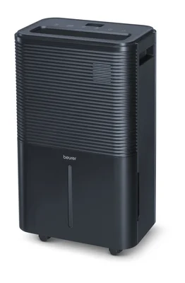 Beurer LE 250 Air Dehumidifier; up to 20 litre/day; rooms  40 to 60 cm2; Laundry drying function; Removable tank: 4.0 l; Automatic mode; Night mode; Timer;  2 fan levels; Environmentally friendly refrigerant R290