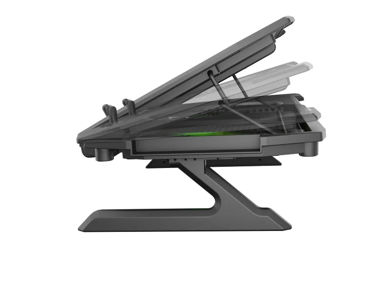 Охлаждаща подложка за лаптоп Genesis Oxid 850, 15.6"-17.3", 5 вентилатора, LED подсветка