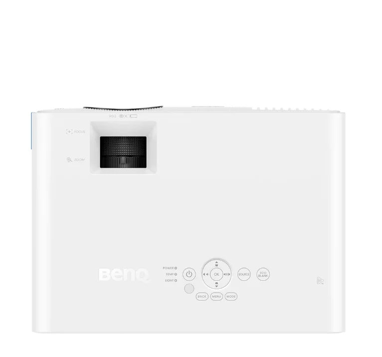 Мултимедиен проектор BenQ LH550 DLP 1920x1080 Full HD, 2600 ANSI лумена, LED, 15 000:1, 1.1x зуум, HDMI x2, USB-A, 10W говорител, бял