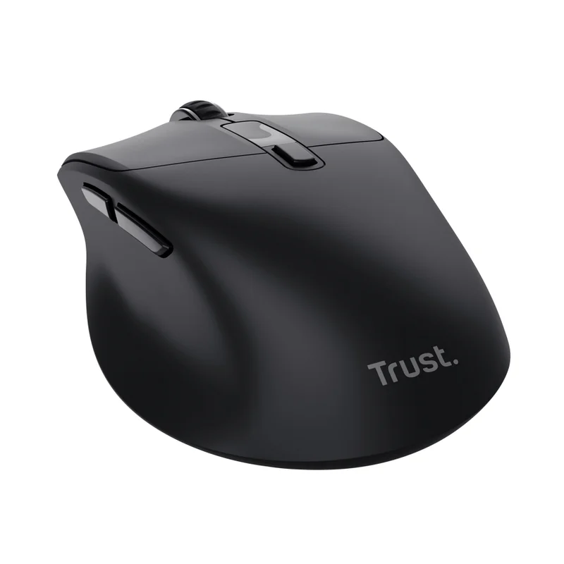 TRUST Zevo Fast Rechargable Multi-Wireless Mouse Black