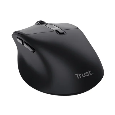 TRUST Zevo Fast Rechargable Multi-Wireless Mouse Black
