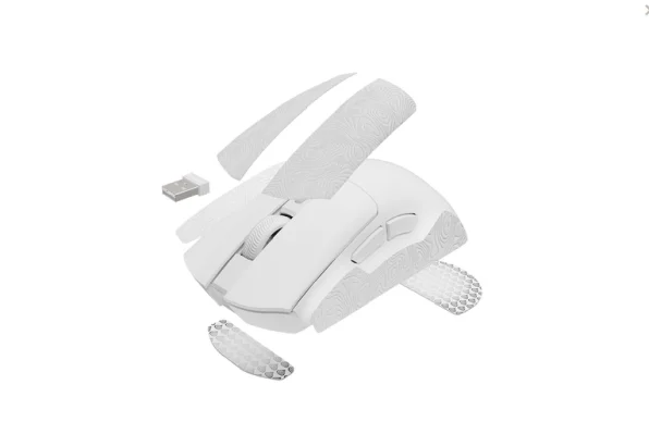 Fury Gaming Mouse Zircon 880 Wireless 12000 dpi, White
