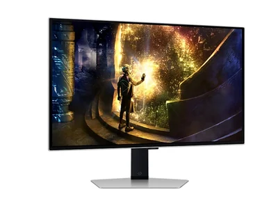 Samsung 27DG610 27" Odyssey G6 Smart, OLED, 240 Hz, 1 ms GTG, 2560x1440, DP 1.4, 2xHDMI 2.1, 2xUSB, Wi-Fi, Bluetooth, Tizen, Silver
