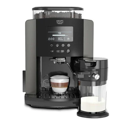 Krups EA819E10 Esp Arabica Latte Pewter Eu