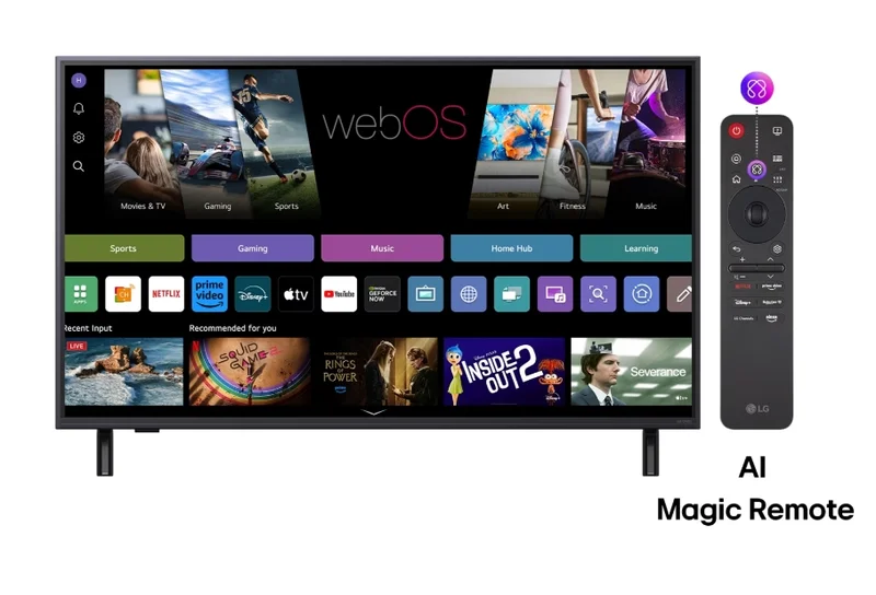 Телевизор LG 43QNED82A3B 43" 4K UHD QNED HDR Smart, Alpha 7 AI Processor, webOS 25 ThinQ