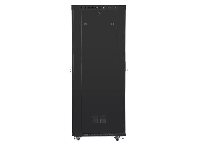 Lanberg rack cabinet 19" free-standing 37U/800x1000 (flat pack) with glass door lcd black v2