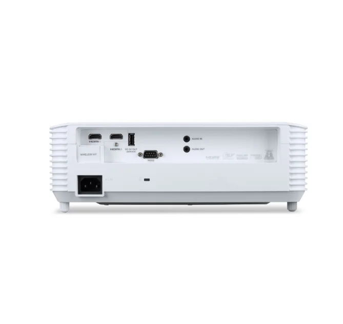 Acer Projector P1358i, DLP, WXGA (1280x800), 5000 ANSI Lumens, 20 000:1, 1.3x, HDMI 2x1.4, VGA, DC Out (5V/1A, USB-A), RCA, Audio in/out (3.5mm), Wireless dongle included, Speaker 10W, Bluelight Shield, Bag, 2.8kg, 3Y, White