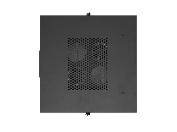Lanberg Rack Cabinet 19" Free-Standing 22U/600X600 (FlAT Pack) With Glass Door LCD Black V2