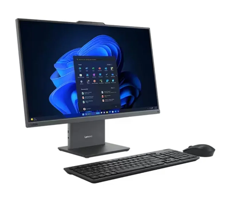 Lenovo ThinkCentre neo 50a 27 G5 AIO Intel Core i7-13620H (up to 4.9GHz, 24MB), 16GB DDR5 5200MHz, 512GB SSD, 27" FHD (1920x1080) IPS AG, Intel UHD Graphics, WLAN, BT, 5MP Cam, KB, Mouse, Luna Grey, Monitor Stand, DOS, 3Y Onsite