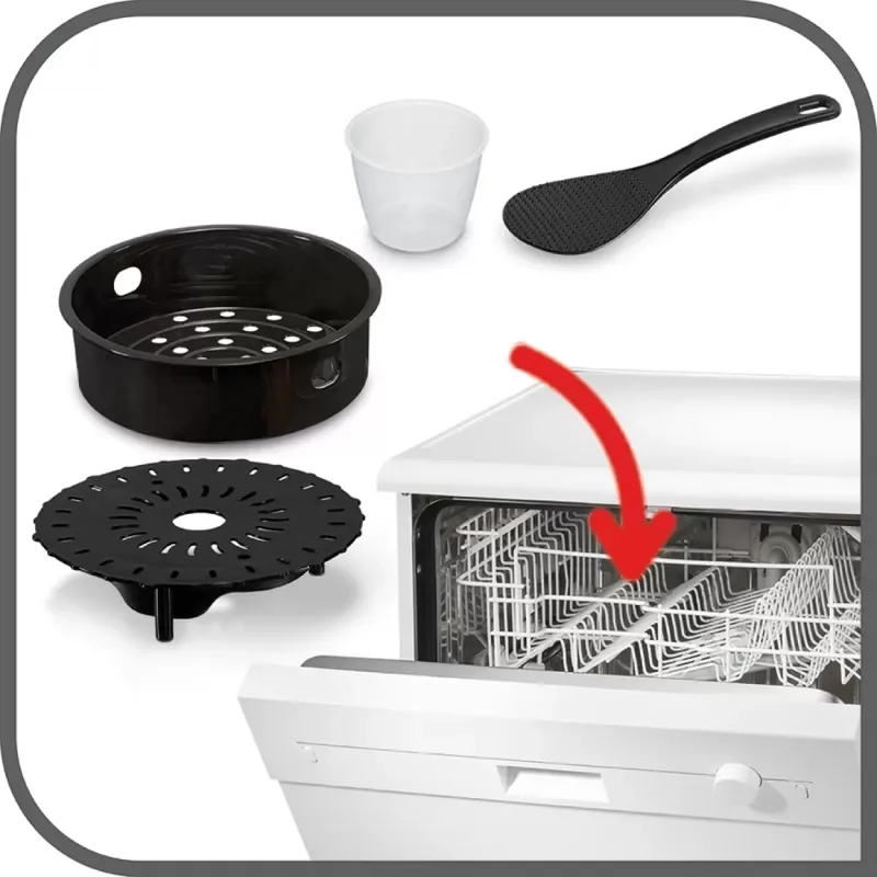 Мултикукър Tefal CY505EE0 6л, 1200W, с 25 автоматични програми, сребрист