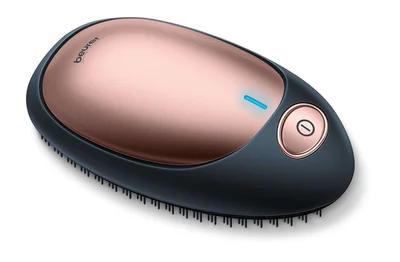 Електрическа четка за коса Beurer HT 10 йонизираща, дисплей, Black/Rose Gold