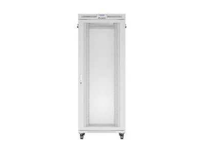Lanberg Rack Cabinet 19" Free-Standing 42U/800X1000 (FlAT Pack) With Mesh Door LCD Grey