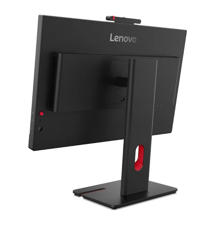 Монитор Lenovo ThinkVision T27QD-4v 27" IPS QHD 120Hz, IR уеб камера, USB-C, HDMI, DP