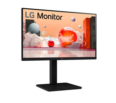 LG 24BA550-B, 23.8" IPS LED AG, 200cd/m2, Full HD 1920x1080, 100Hz, sRGB 95% , D-Sub, Display Port, HDMI, USB 5 Gbps, Speaker 2W x 2, Tilt, Height, Swivel, Pivot, Reader Mode, LG Switch app, Black
