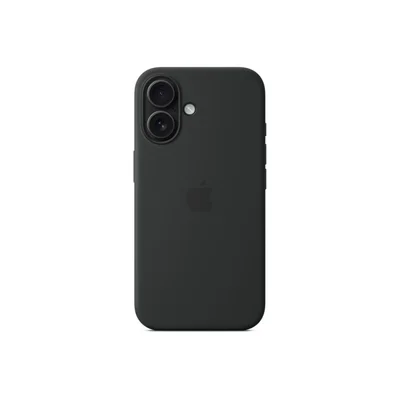 Apple iPhone 16 Plus Silicone Case with MagSafe - Black