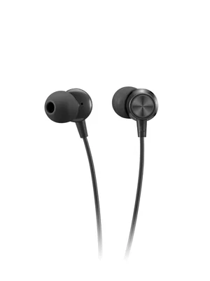 Слушалки Lenovo 4XD1J77351 USB-C, жични, тип In-ear, черни
