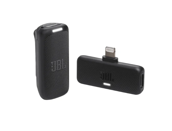 JBL QUANTUM Stream Wireless Lightning - Wearable wireless streaming microphone for lighting connection