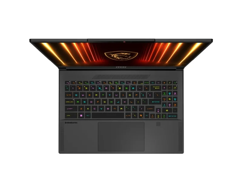 MSI Stealth A16 AI+ A3XWHG, NVIDIA GeForce RTX 5070 Ti 12GB GDDR7 992 AI TOPS, AMD Ryzen AI 9 HX 370 (12C, 24T, Up to 5.1 GHz 24MB L3), 16" 16:10 QHD+(2560x1600) OLED, 240hz, 1ms, 32GB DDR5 LPDDR5x-7500, 2TB  PCIe Gen4x4 SSD, Wi-Fi 7, Windows 11 Home
