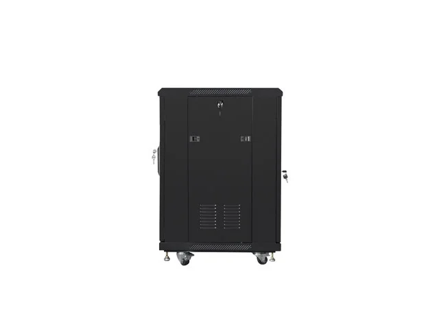 Lanberg rack cabinet 19" free-standing 15U/600x600 (flat pack) black