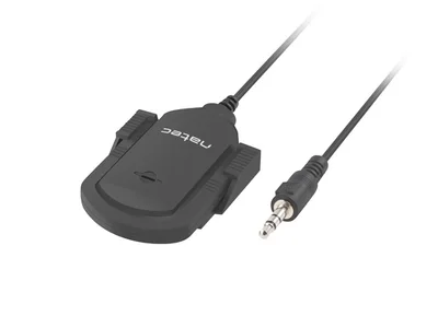 Микрофон NATEC FOX кондензаторен, всепосочен, Mini Jack, 1.80 m, черен