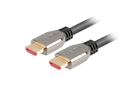 HDMI кабел Lanberg V2.1 1m 8K 60Hz черен