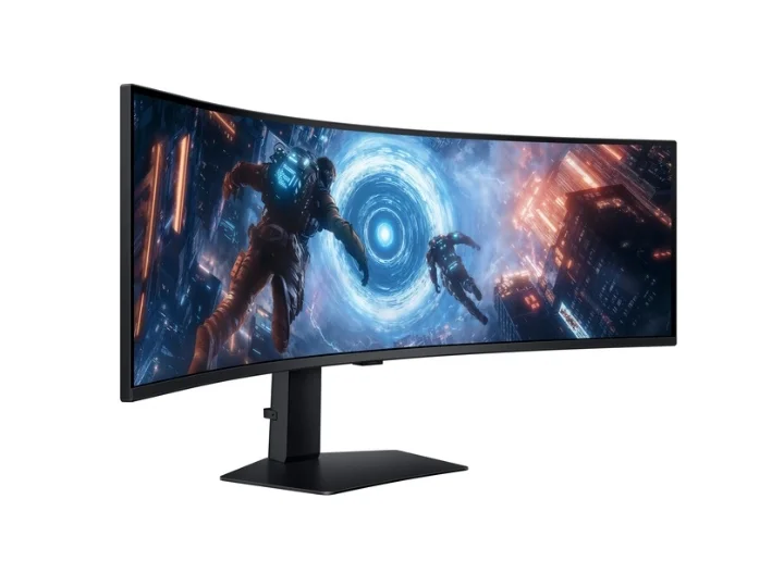 Samsung LS49FG910, 49" Odyssey G9 GAMING VA Curved OLED, 1000R, 144Hz, Smart. 32:9, 5120 x 1440, Display Port , HDMI,Micro HDMI, USB Hub, Silver + Logitech G102 Mouse, Lightsync RGB, 8000 DPI, 6 Programmable Buttons, Black