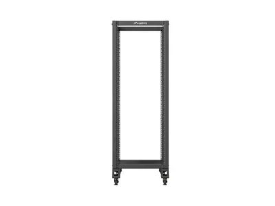 Комуникационен шкаф LANBERG – Open Rack 19", 32U, 600x1000 мм, черен