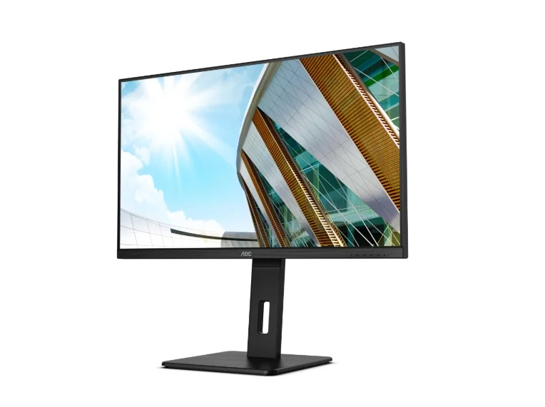 AOC U32P2, 31.5" VA WLED, 3840x2160@60Hz, 4ms GtG, 350cd m/2, 3000:1, 50M:1 DCR, Adaptive Sync, FlickerFree, Low Blue Light, 3Wx2, Tilt, Height Adjust, Pivot, Swivel, 2xHDMI, DP, USB hub
