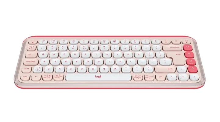 Клавиатура Logitech Pop Icon Keys Rose Bluetooth US INT'L