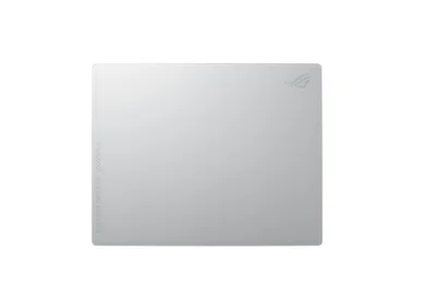Геймърска подложка за мишка ASUS ROG Moonstone Ace L White, силикон и закалено стъкло, 540 x 440 x 25 mm
