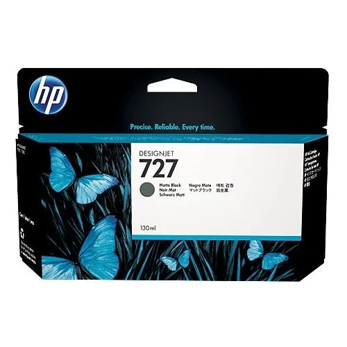 Мастило HP 727 Matte Black B3P22A 130ml за DesignJet