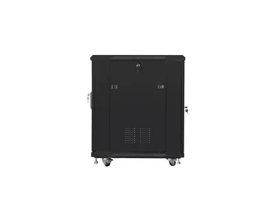 Lanberg rack cabinet 19" free-standing 15U/600x800 (flat pack) black