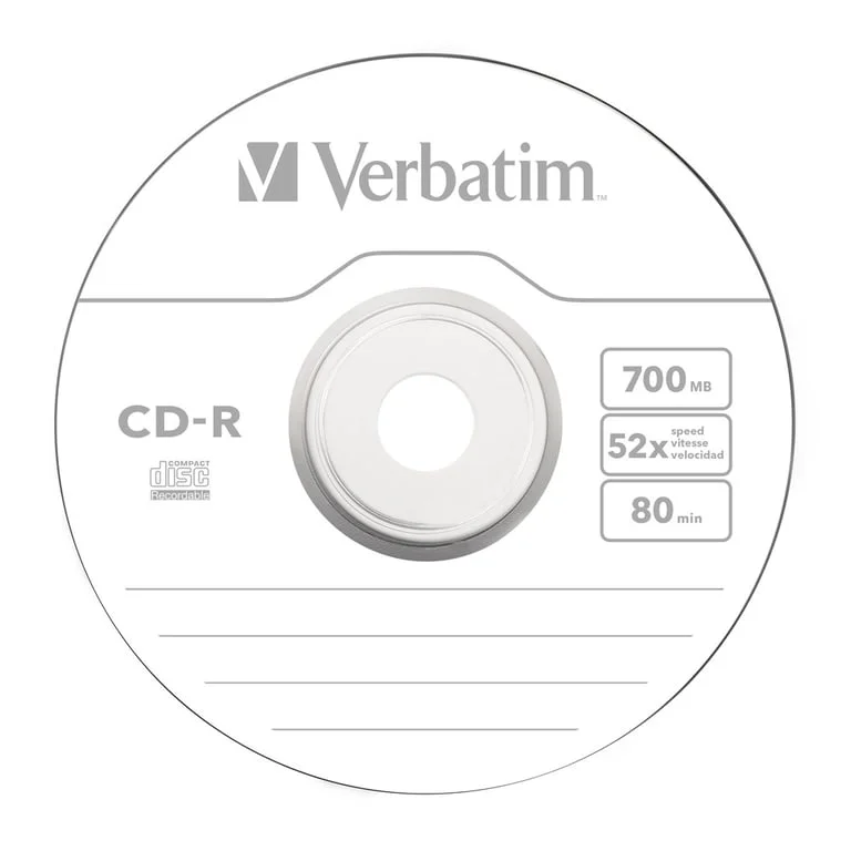 CD-R диск Verbatim 700MB 52x Extra Protection (50 броя)