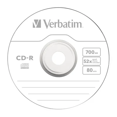 CD-R диск Verbatim 700MB 52x Extra Protection (50 броя)
