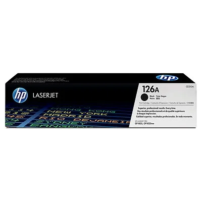 Тонер касета HP 126A CE310A Black за LaserJet, до 1200 стр.