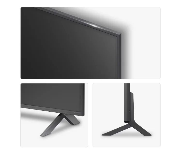 LG 50QNED80A6A, 50" 4K QNED HDR Smart TV, 3840x2160, DVB-T2/C/S2, Alpha 7 AI Processor, HDR10 / HLG, webOS 25 ThinQ, VRR / ALLM / HGiG, 4K Upscaling, WiFi 5, Voice Controll, Bluetooth 5.1, AirPlay 2, LAN, CI, HDMI, SPDIF, Google Cast, 2 pole Stand