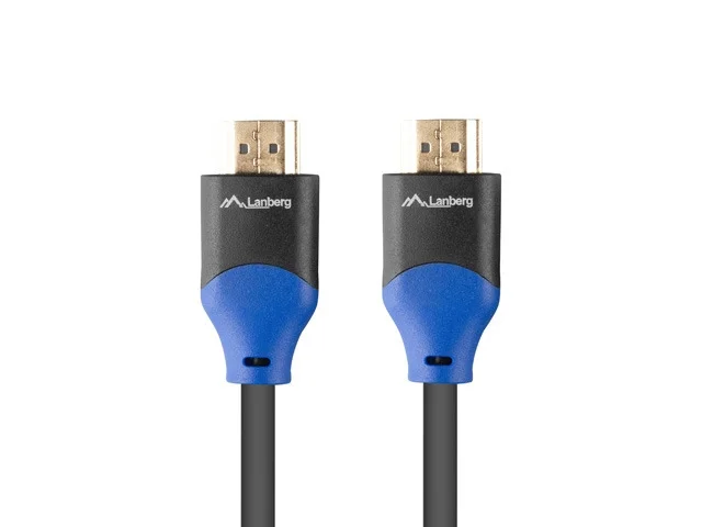 Lanberg HDMI M/M V2.0 cable 1m 4K CU box, black BOX