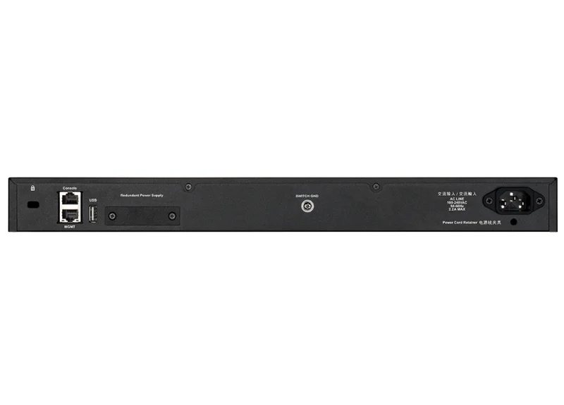 D-Link 48 SFP ports Layer 3 Stackable Managed Gigabit Switch with 2x10GBASE-T ports and 4xSFP+ ports