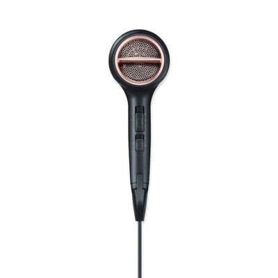 Сешоар Beurer HC 80, 2200 W, тройна йонизираща функция, професионален AC мотор, 2 приставки, 3 температурни степени, 2 скорости, студен въздух, защита от прегряване